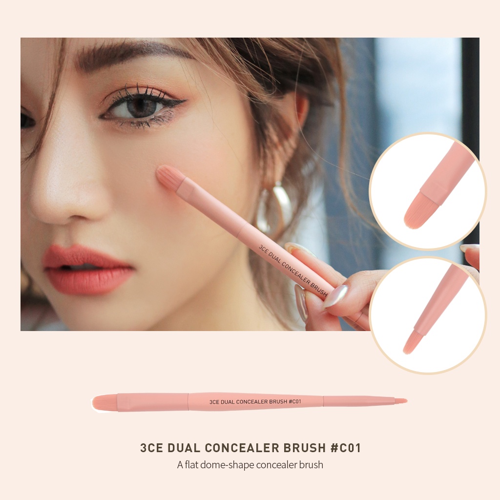 3CE Dual Concealer Brush #C01