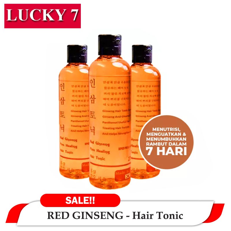 DBI - RED GINSENG HAIR TONIC ORIGINAL / Tonic Penumbuh Rambut dan Mencegah Kerontokkan