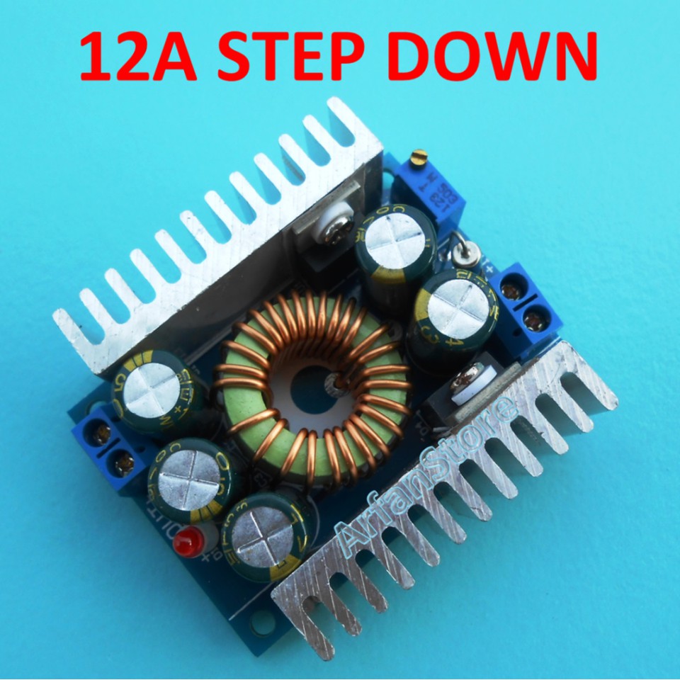 12A DC DC Buck Converter Volt Adjustable In 4.5-30V Out 0.8-28V 100W