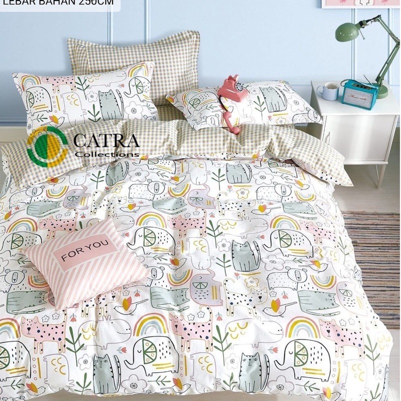 Baby Bedcover Set Bantal Guling Alas Kasur Matras Bayi