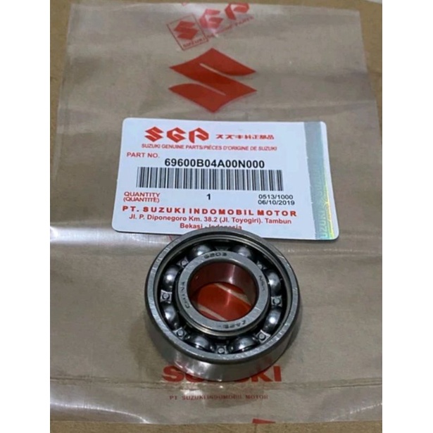 Bearing Lahar Laher 6203 As Pulley Pully Puli Poli Suzuki Spin Skywave Skydrive Hayate NSK Orisinil 