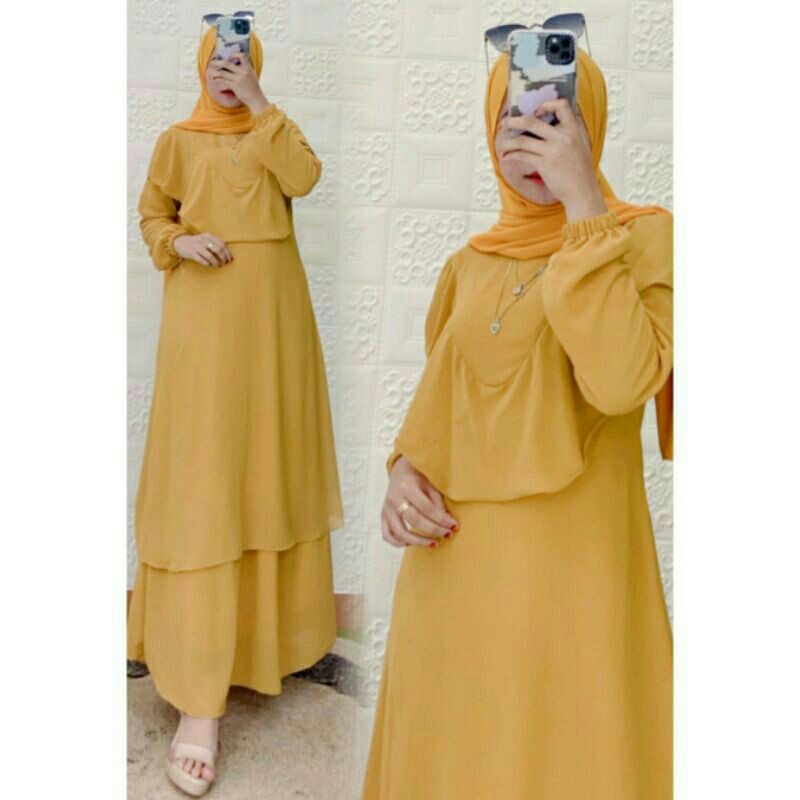 Gamis Malaysia Rempel Dada