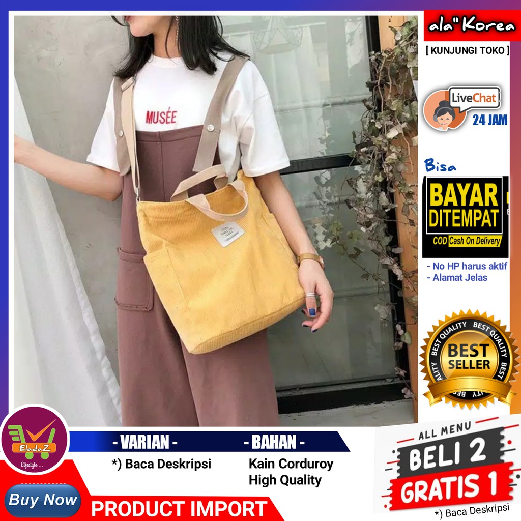 EL84 TAS JEPANG FUJI TRAVEL / SLING BAG WANITA BAHAN ORIGINAL / TAS SAMPING CEWEK UNTUK SANTAI