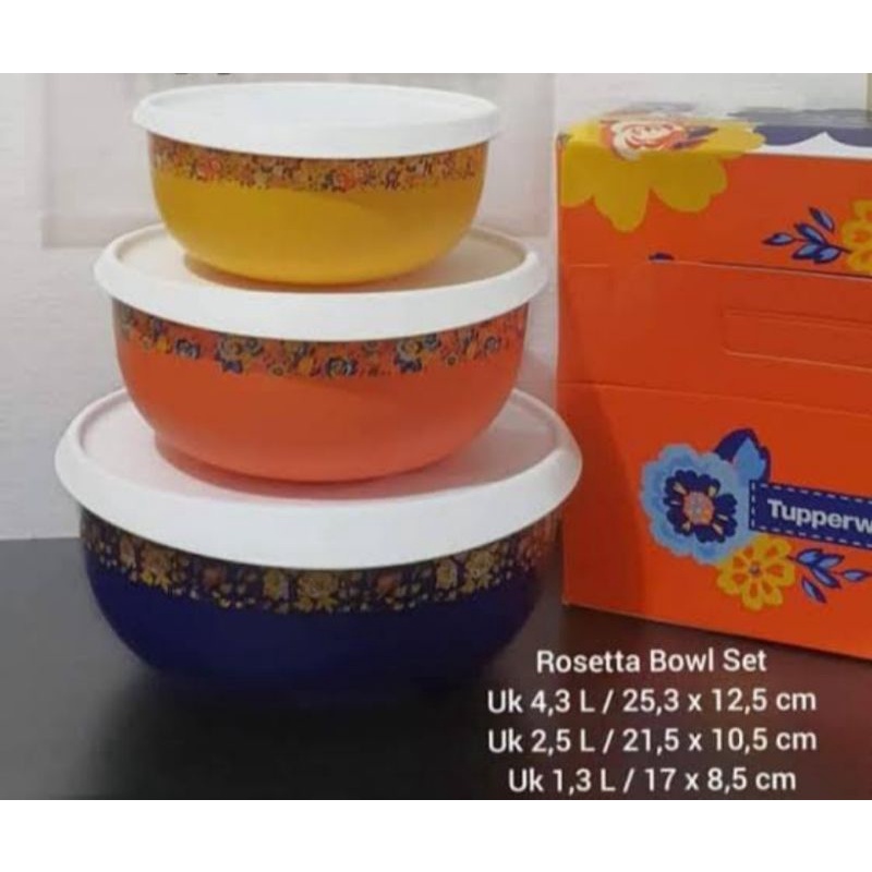 ROSETTA BOWL ORANGE 2.5 LITER ORIGINAL