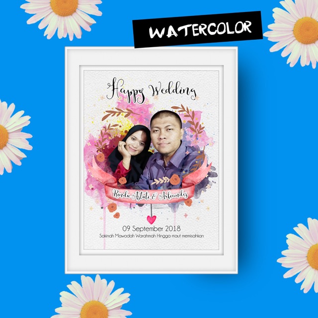 

WATERCOLOR with frame 10r