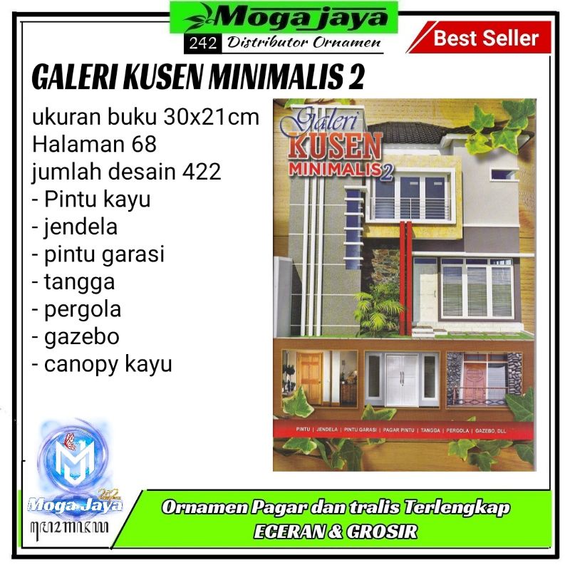 buku katalog kusen kayu dan furniture majalah contoh produk kayu