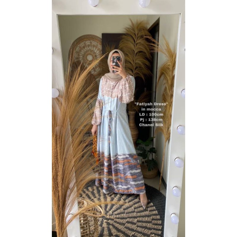 Fatiyah Dress Busui Friendly Wudhu Friendly