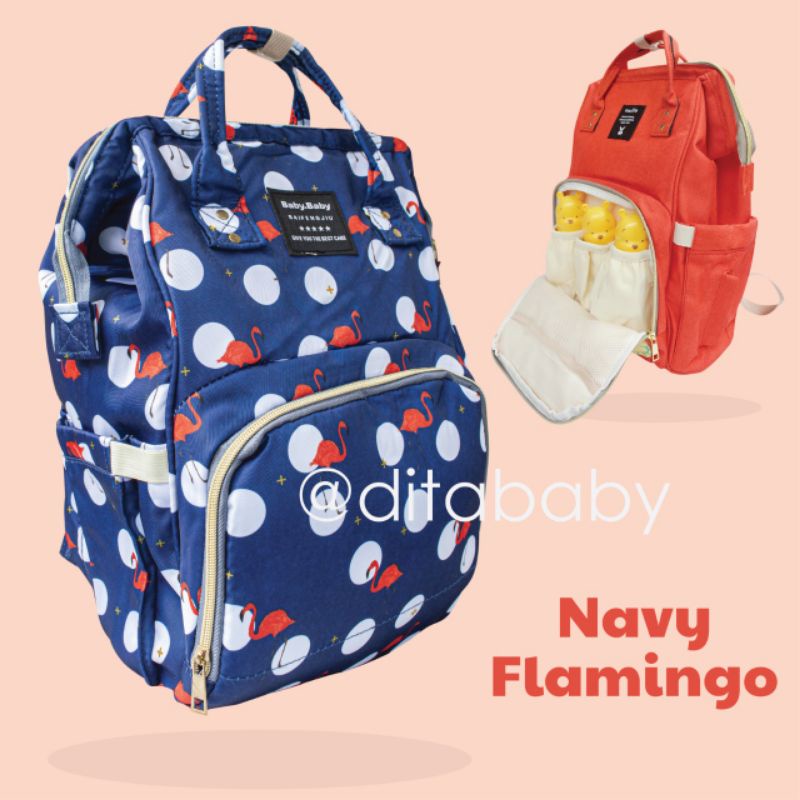 diaper bag Upgrade TAS RANSEL DIAPERS Tas Kasur Bayi Diaper Bag Box Multifungsi CANVAS ANTI AIR