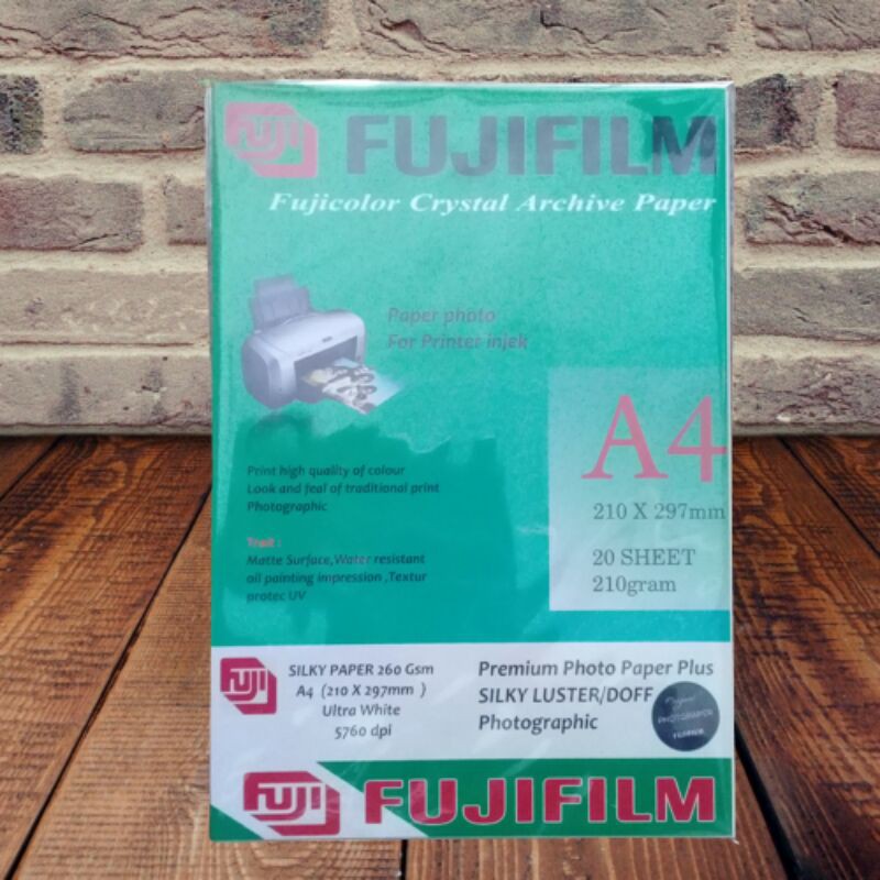 Kertas foto fujifilm original