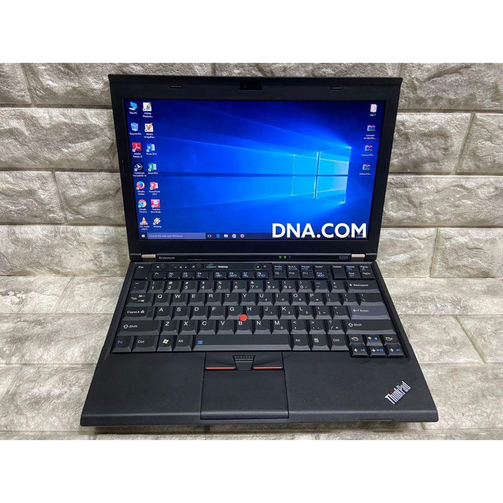 Lenovo Thinkpad X220 Core i5 | Ram 4GB - 8GB | HDD 320GB - SSD 256GB | 12 Inch | Murah Bergaransi