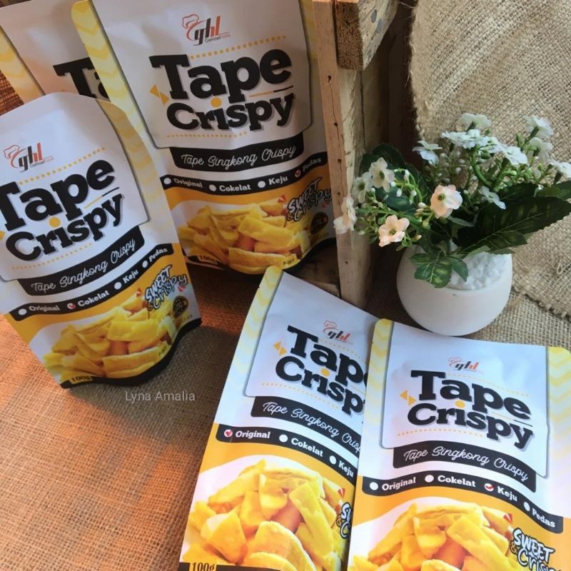 Tape crispy asli Bondowoso (80g)