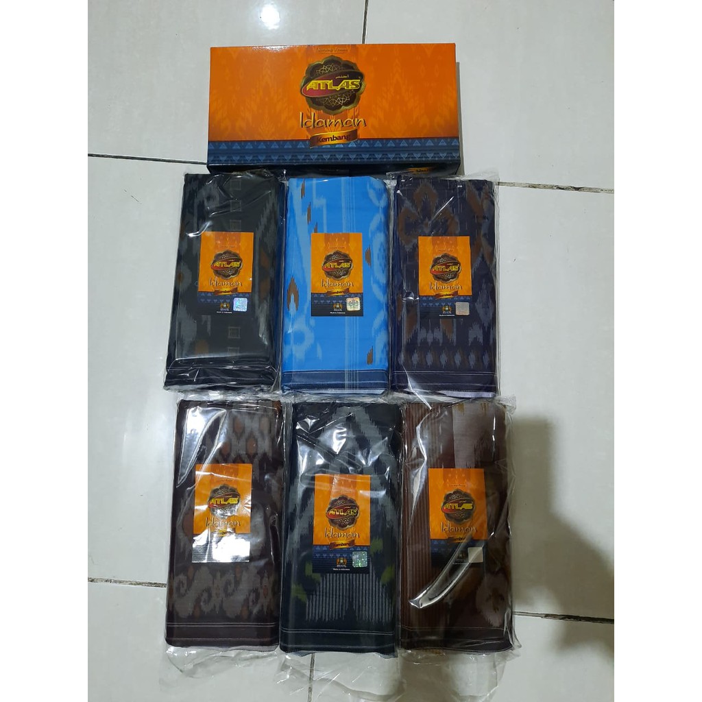 Sarung Atlas Idaman Kembang 1/2 kodi (10 pcs)