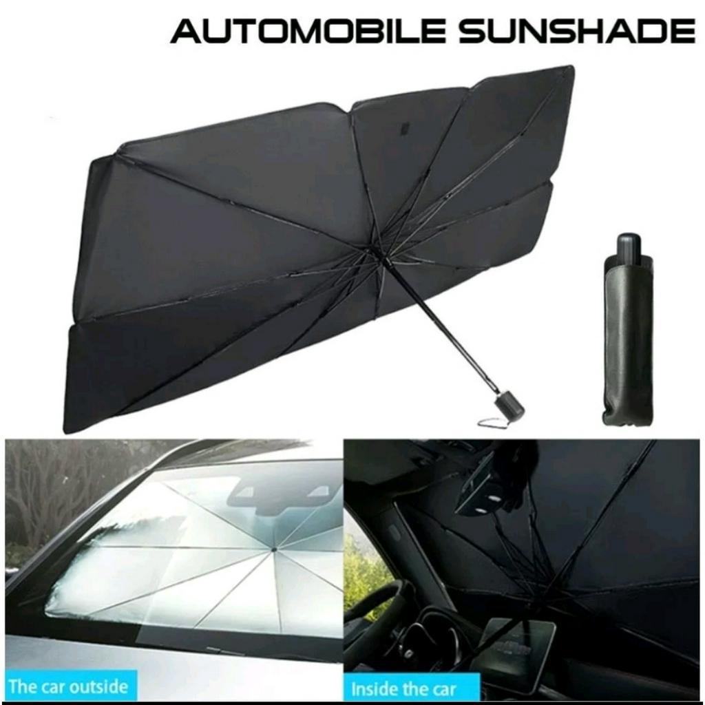 Pelindung Anti Panas Mobil Kaca Depan Star Umbrella Sunshade Sun Shield Payung