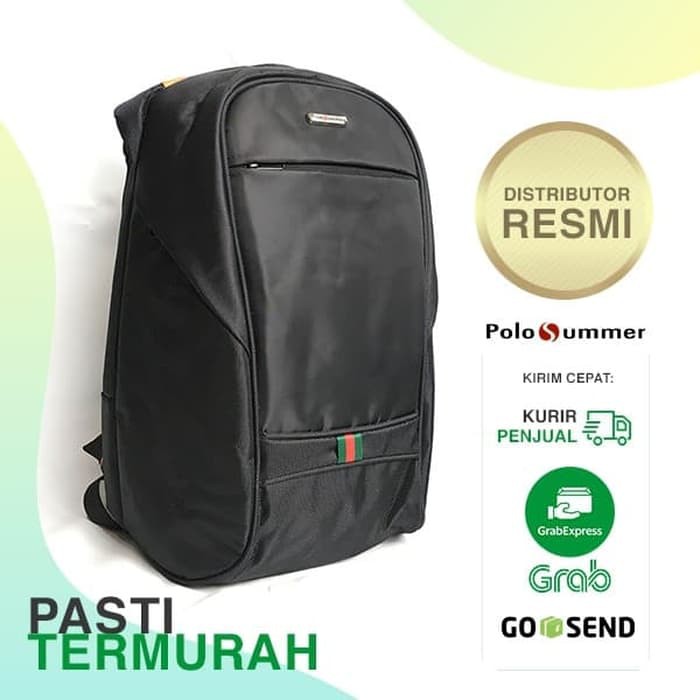 Tas laptop polo summer original hidden zipper