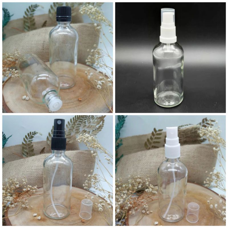 Botol 100ml Kaca Botol Spray 100ml Kaca Bening Botol 100ml Bening Kaca Tutup Spray Botol Pump 100ml