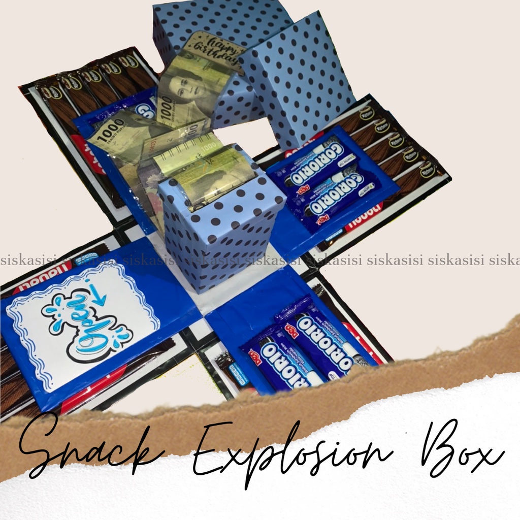 Snack Explosion Box Murah / Snack Box