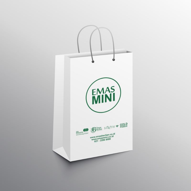 

Paper Bag Emas Mini, Paperbag untuk Hadiah [Paket Reseller]