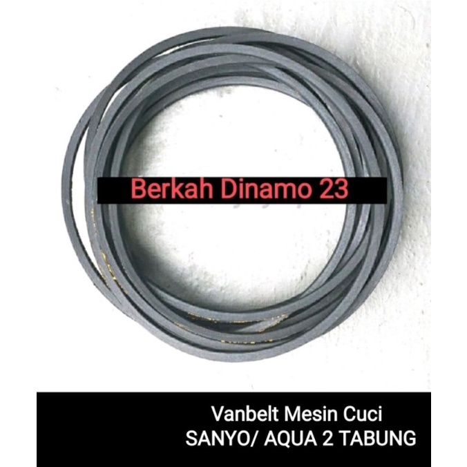 Karet Vanbelt Mesin Cuci A-820 E Sanyo Aqua japan 2 Tabung Vanbel Fan V-belt A 820 E Untuk Mesin Cuc