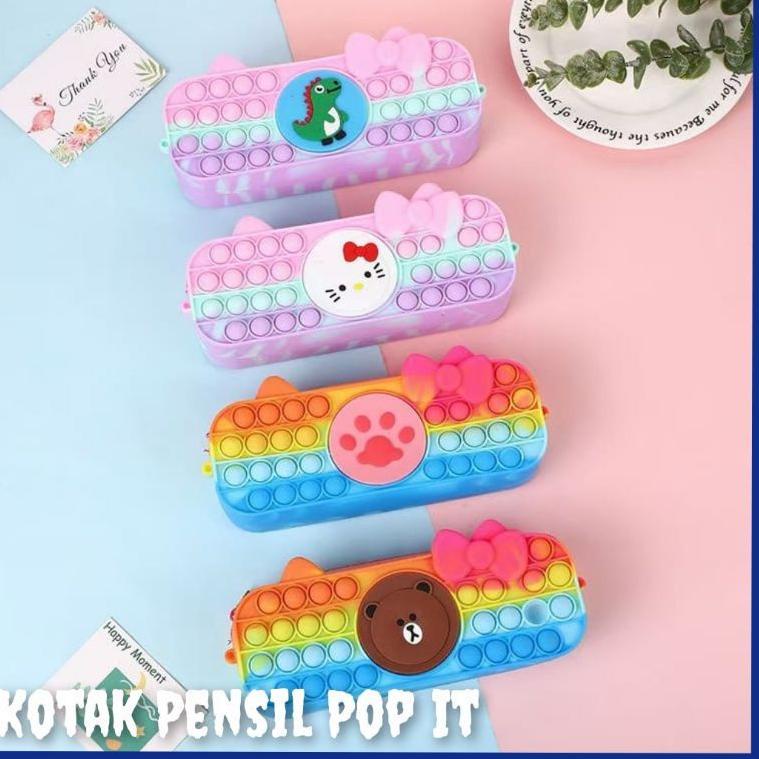 

SALE 9.9 KOTAK PENSIL POP IT KARAKTER KOTAK PENSIL POP IT PELANGI DAN MAKARON ..,,.,,.,