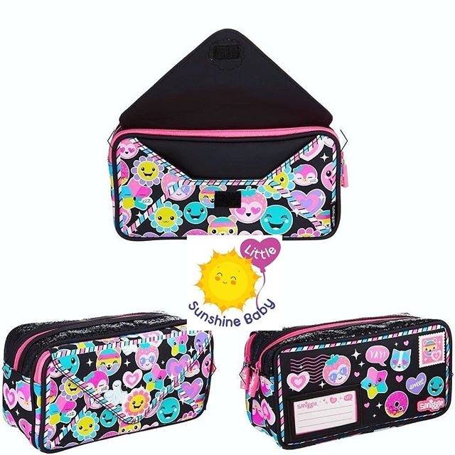 

Smiggle Postcard Smiley Pencil Case - Tempat Pensil Smiggle Hits Ori SALE