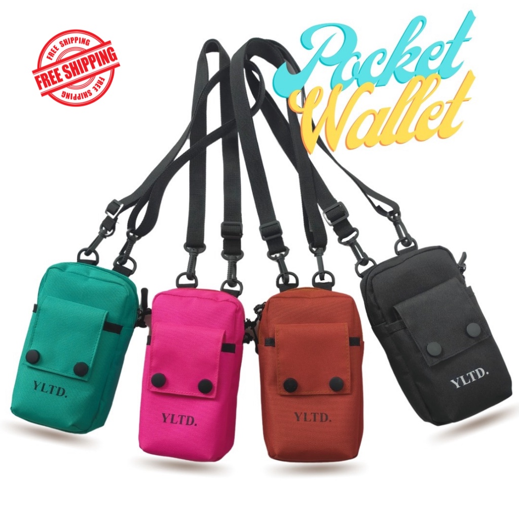 Rancis Jaya - | Pocket Wallet Hp YLTD | Tas handphone Unisex |Tas Selempang HP Pocket