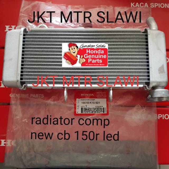 19010-K15-921 radiator comp new cb 150r led cb 150 ori honda ahm asli honda