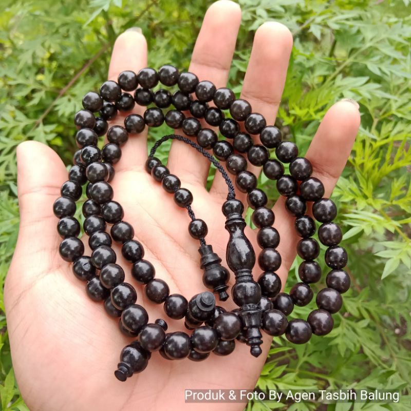 Tasbih Kayu Galih Kelor Hitam/Kayu Hitam Asli, ORIGINAL