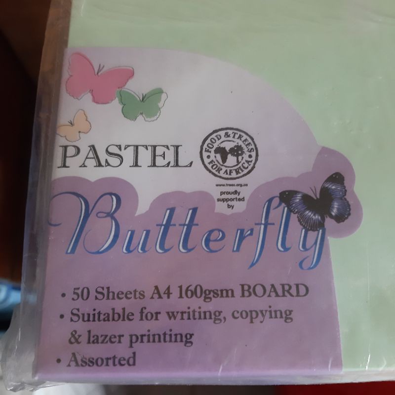 

Kertas A4 160gsm 50 sheets warna pastel