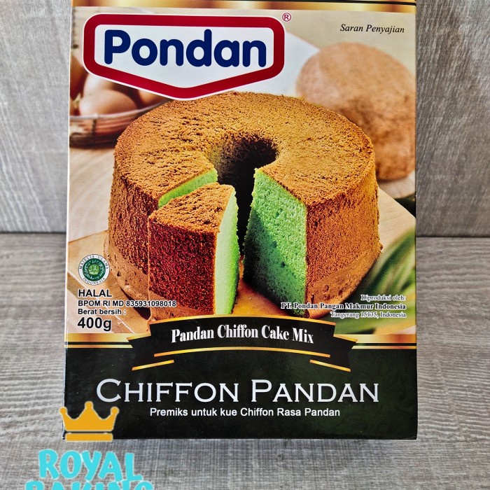 

MURAH Pondan Chiffon pandan cake mix 400 gr / premix pandan chiffon cake