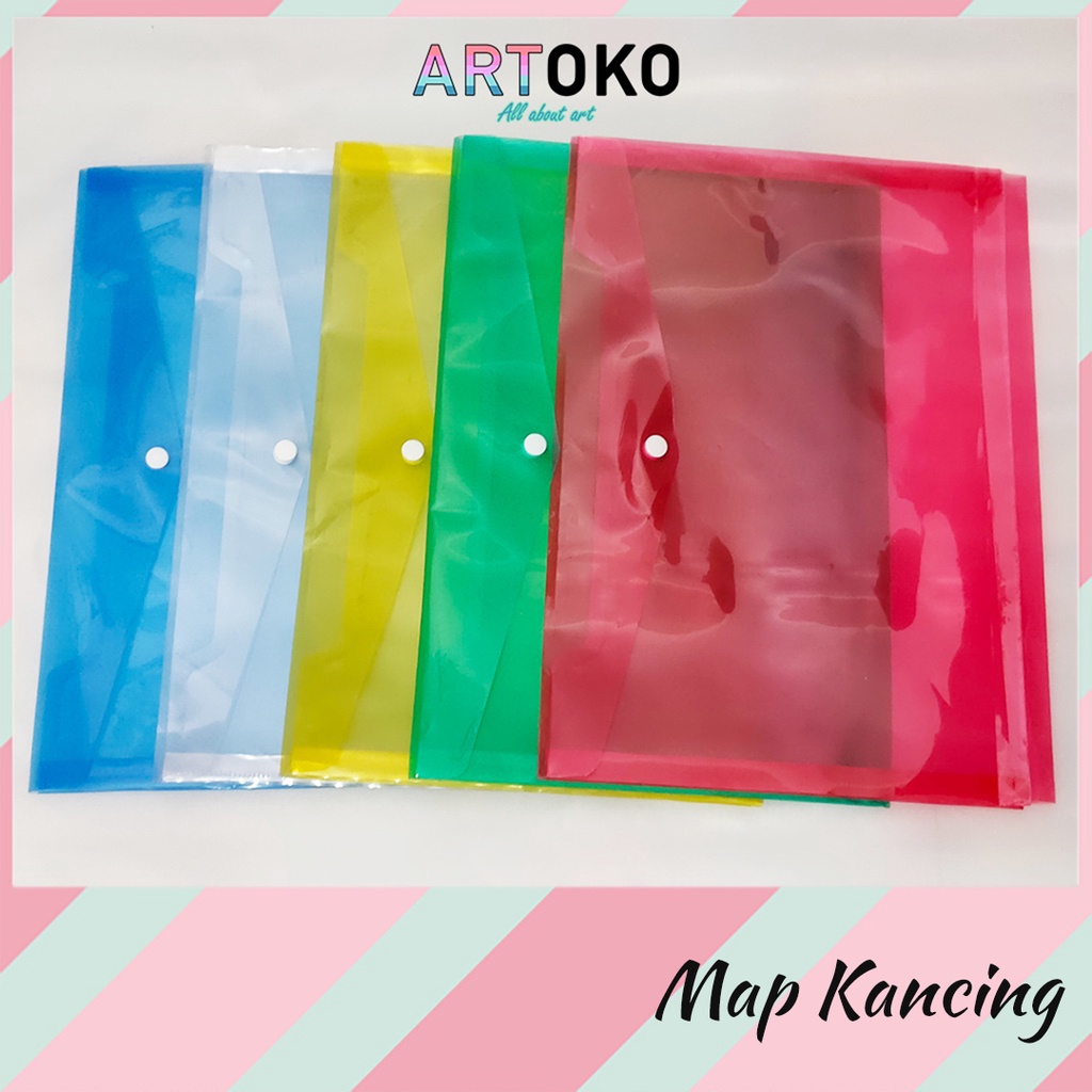 

Map Kancing file folder plastik FIGO