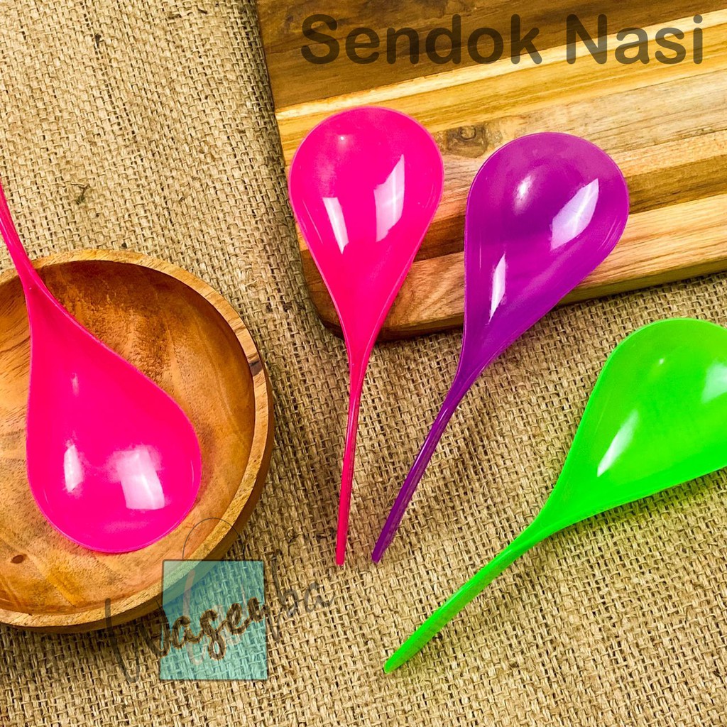 Sendok Nasi Bahan Plastik / Centong Nasi Murah