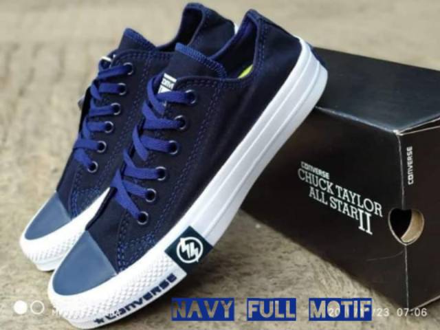 SEPATU SEKOLAH PRIA WANITA CONVERS NEW RELEASE UNDEFEATED CHUCKTAYLOR II FULL MOTIF