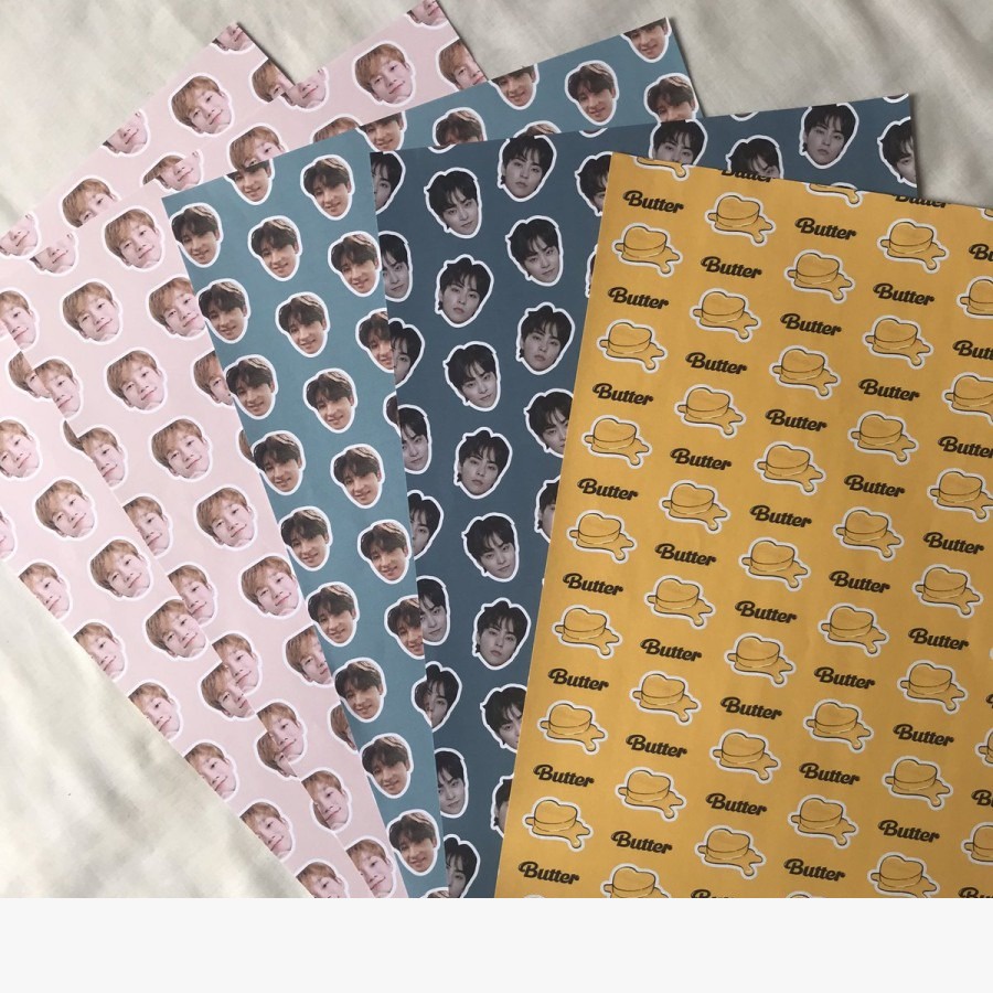 

KERTAS KADO CUSTOM FOTO GAMBAR NAMA BEBAS