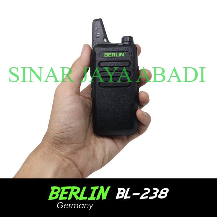 PROMO RADIO HT WALKIE TALKIE BERLIN BL 238 2 UNIT HT 238 BERGARANSI