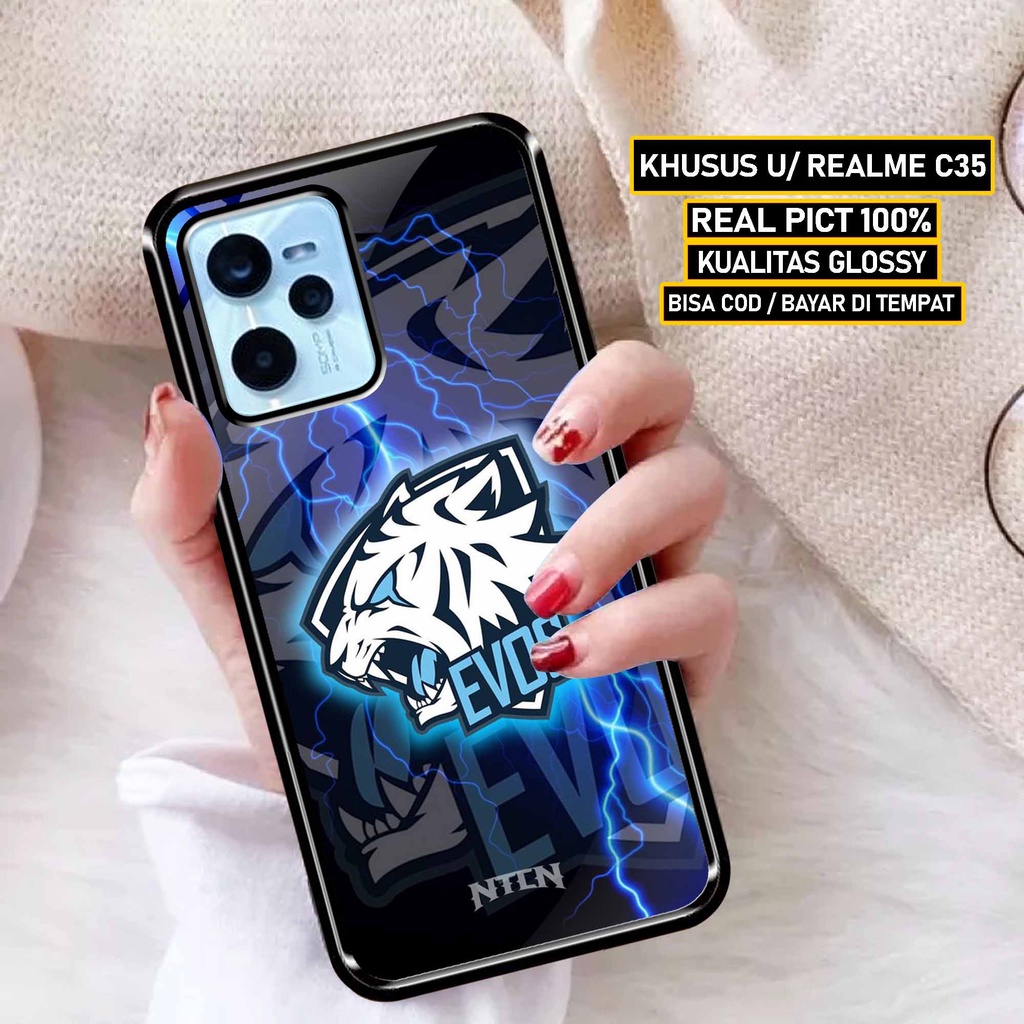 Untung Case Realme C35 - Hardcase Realme C35  - Softcase Realme C35 - Cassing Elegant Realme C35 - K