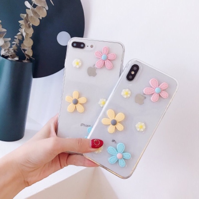 Flower 3D Case Oppo A76 A96 A53 Reno 7 7z 6 A74 A55 A54 A33 A31 A71 A83