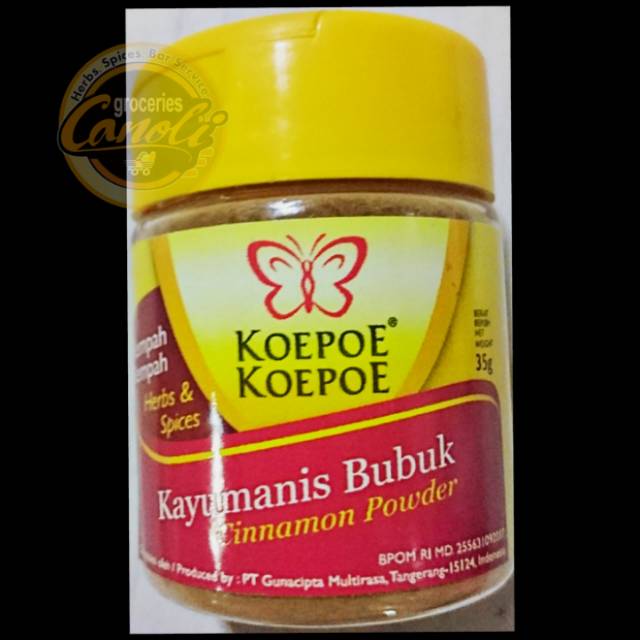 Kayu Manis Bubuk cap Koepoe Koepoe