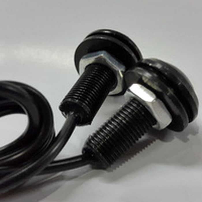 Motorcycle Bolt On Screw Eagle Eye Led Cob Cahaya Putih
