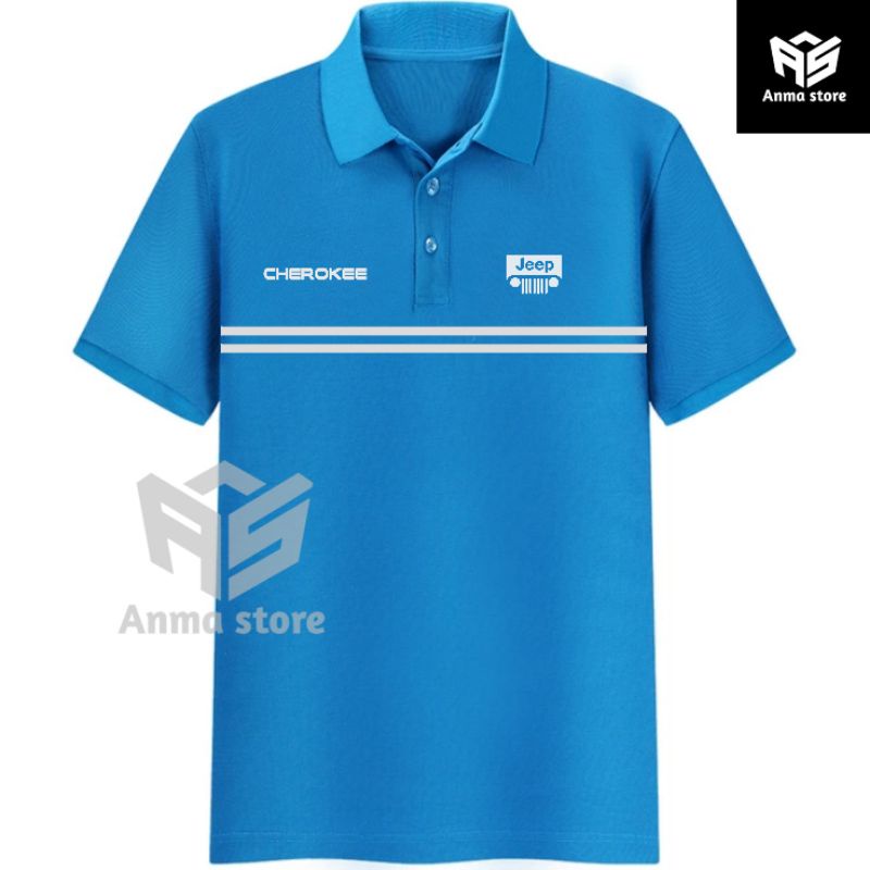 Kaos Kerah Polo shirt Jeep Cherokee Best Quality