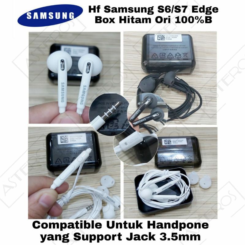 Headset Earphone Handfree Samsung Note 5 FE 8 9 S8 S9 S10 A50 A30 A20 M20 M30 A51 A71 A20s A50s A30s-2