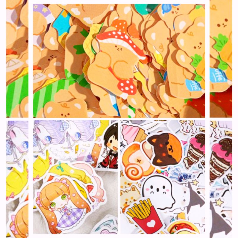

(20pcs) Sticker deco lucu journal | Stiker pack diy decoration diary scrapbook