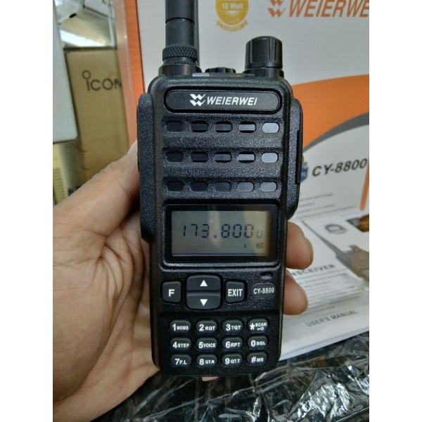 Ht weierwei cy 8800 vhf 10 watt original