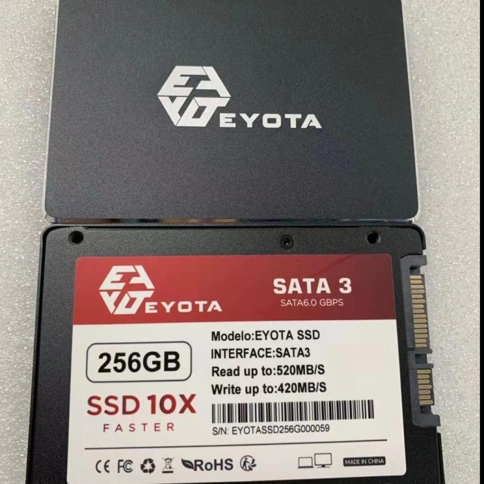 SSD EYOTA 256GB / SOLID STATE DRIVE 256 GB SATA III 2.5&quot; 6GB/S - GARANSI RESMI