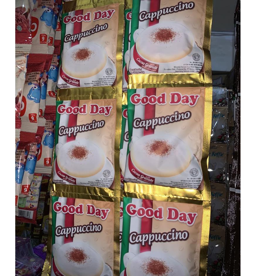 

Koleksi Terbaru ✺ Good Day Cappucino Renceng isi 10 Sachet^