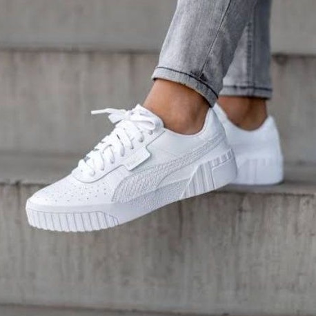 puma cali white gold