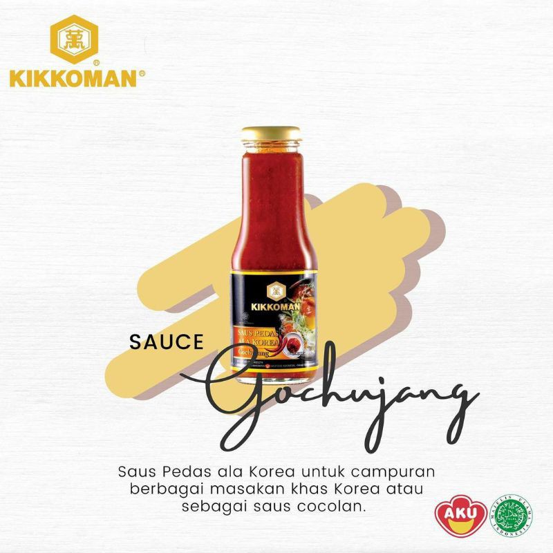 

SAUS GOCHUJANG SAUS MASAKAN KOREA KIKKOMAN 300GR