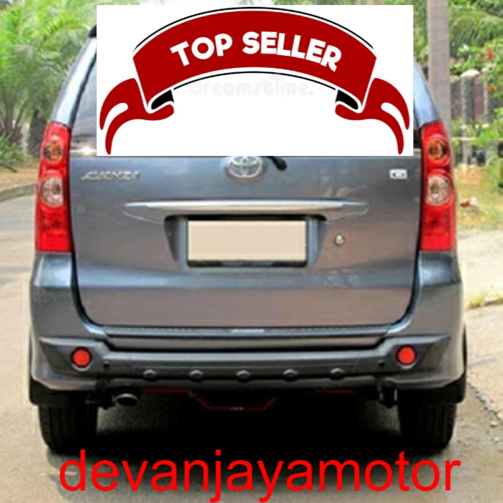 List Chrome Kaca Belakang AVANZA dan  XENIA 2005 - 2011