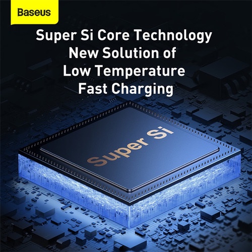 BASEUS Super Si Wall Charger Pro Quick Charger 2 port - C+U 30Watt - CCSUP-E