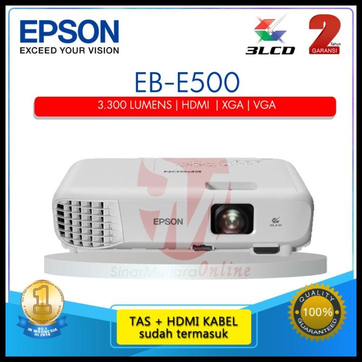 Projector Epson Eb E500