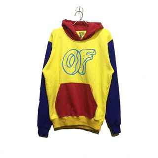 odd future primary color block hoodie